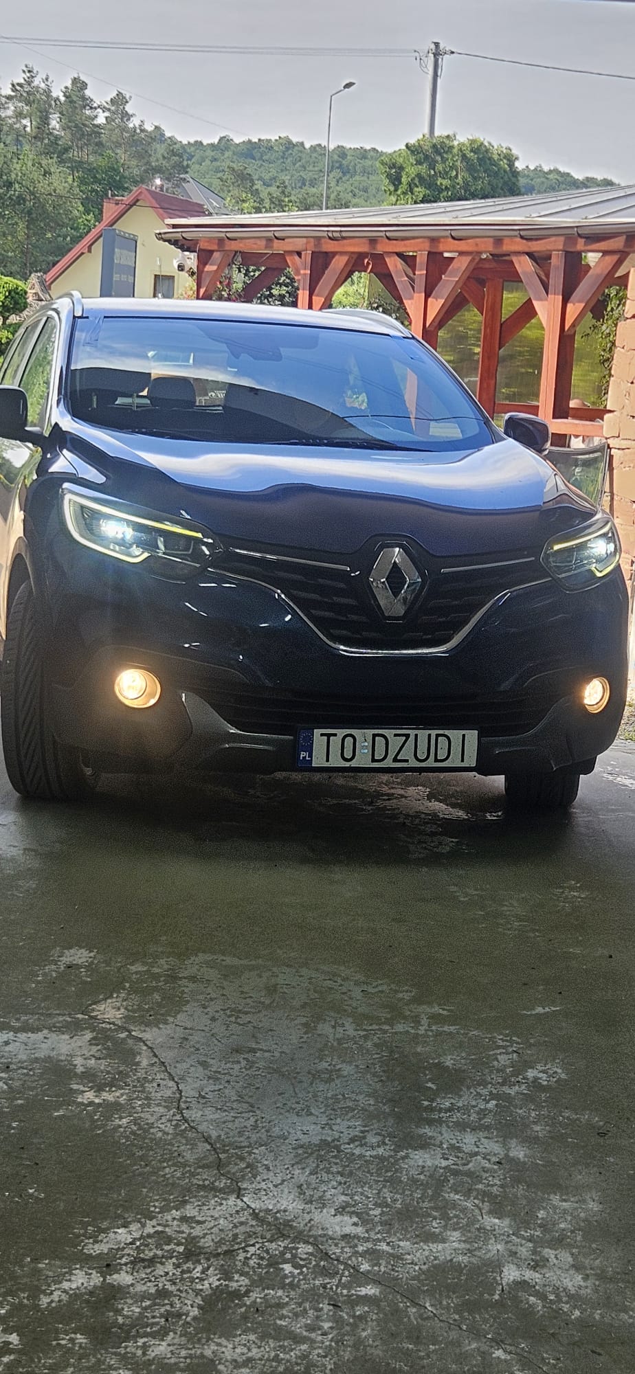 Renault Kadjar po wymianie przedniej szyby w Auto Szyby Chęciny